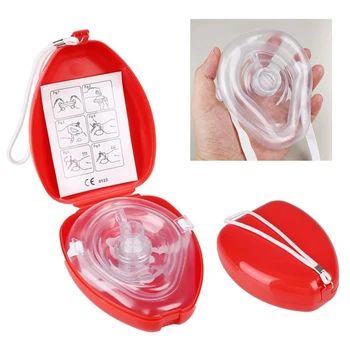 Професионална Дихателна маска за оказване на първа помощ при Изкуствено Дишане Защитава Спасители От Многократна употреба Инструменти С Еднопосочен клапан