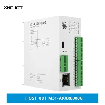 8DI Разпределени Модул за дистанционно вход изход RS485 RJ-45 Аналогов Switch Събиране на Данни от Хост-модул Modbus XHCIOT Без Връзка М31-AXXX8000G