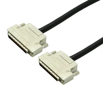 Кабел за свързване SCSI68 пин свързващ кабел, db68 пин от един мъж към мъж Напълно меден кабел за трансфер на данни от сърцевина DB68 за пин SCSI кабел