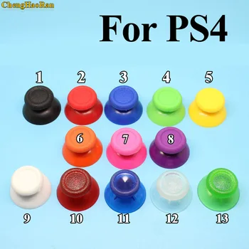 2 елемента 14 цветове, Покриване на игрова конзола контролер за PS4, Аналогова дръжка контролер, Джойстик, капачки за джойстик, Гумена шапка като гъба, за подмяна на