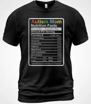 Тениска Proud Аутизъм Mom с информация за храненето Be Kind, посветена на аутизма