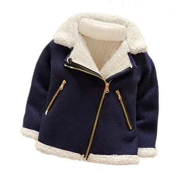 Яке за малки момчета 1-4 години, есен-зима, плюс Руното Дрехи за деца, Детска Дебела топла горна дреха, детско палто LC178
