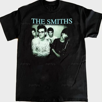 Мъжка тениска The Smiths Classic от 100% памук, рядка тениска за мъже, идея за луксозен подарък, малка предварително
