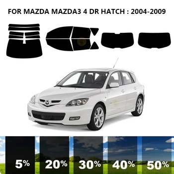 Предварително Обработена нанокерамика car UV Window Tint Kit Автомобили Прозорец Филм За MAZDA MAZDA3 4 DR HATCH 2004-2009