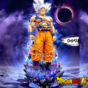 33 см аниме Dragon Ball Фигурка son Goku Фигурки Ultra Instinct Фигурка Goku PVC Статуетка са подбрани модел Украса Играчки