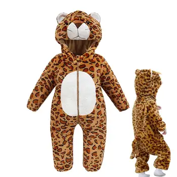 Костюм Тигри за деца Топъл и удобен детски костюм за деца Костюм за Хелоуин За малки момчета Костюми за Хелоуин с животни
