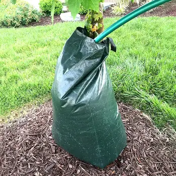 20-галлоновый чанта за поливане, преносим чанта за поливане на дървета с бавно освобождаване, чанта за капково напояване, чанти за капково напояване на градински растения