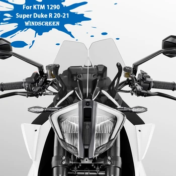 За KTM 1290 Super Duke R 2020 2021 2022 Аксесоари за предното стъкло мотоциклети, ветроупорен части за предното стъкло