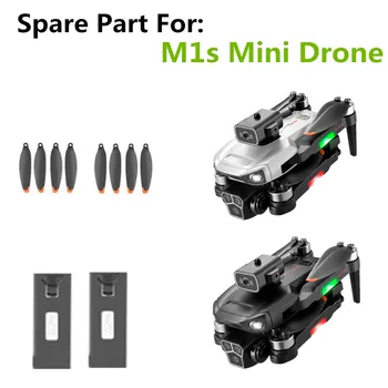M1s Mini Drone Батерия 3.7 V 1800mAh/Перка Maple Leaf / За Дрона M1s M1s Резервни Части Дрона M1s Батерии M1s