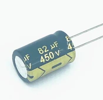 Висока честота на алуминиеви електролитни кондензатори 10ШТ 450V82UF 82UF 450V 16*25 мм