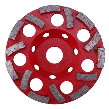 125-мм диамантен диск за шлайфане е с двойно турбо, абразивен инструмент за бетон, шлайфане кръг, купа за рязане шлайфане колело, лесна за използване