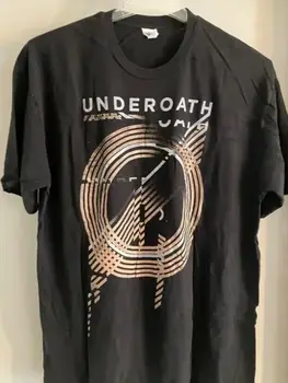 Тениска Римейк Underoath, тениска рок-група, подарък за фен, риза унисекс TE5773