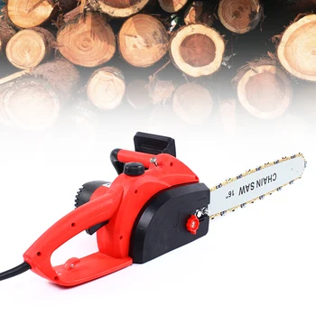 16-инчовата резачка с мощност 2000 W, червен, 220 В, електрически инструменти за рязане на дърво