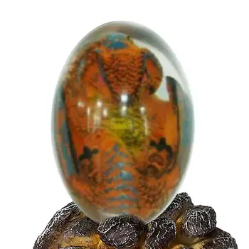 Бижута от драконьего яйца Dream Crystal Прозрачно Драконье яйце Летящ дракон Изискани Уникални подаръци Дракон