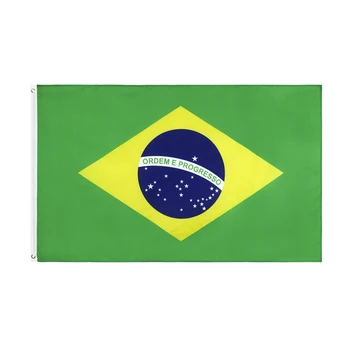 ИЗБОРИ 90x150cm br сутиен Brasil националния флаг на Бразилия Декорация на Банер Гоблен полиестер